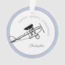 Search for airplane christmas tree decorations Boy