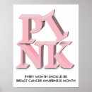 Search for breast cancer awareness month posters Charity