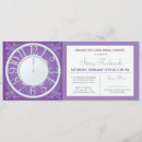 Search for clock invitations Floral