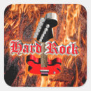 Search for hard rock stickers Music