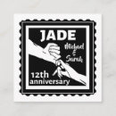 Search for anniversary reception invitations Black and white