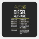 Search for diesel mechanic stickers Garage