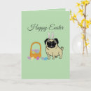 Search for pug easter cards Bunny