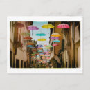 Search for colourful umbrella postcards Cute