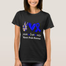 Search for peace love cure tshirts Blue