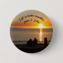 Search for beach lovers badges Sunset