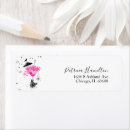 Search for bridal shower return address labels Watercolor