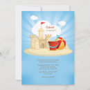 Search for sand castle invitations Ocean