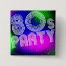 Search for 80s party badges 1980