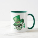 Search for green skulls mugs Irish