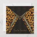 Search for leopard 60th birthday invitations Party