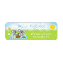 Search for checks return address labels Birthday party