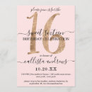 Search for faux glitter invitations Minimalist