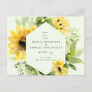 Search for sunflower wedding save the dates Save our date