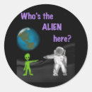 Search for alien jokes stickers Aliens