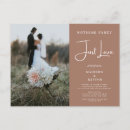 Search for elopement announcement postcards Black and white