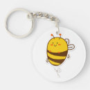 Search for cute bee key rings Save the bees