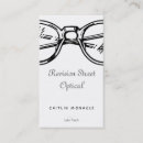 Search for optical business cards Spectacles
