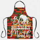 Search for black history aprons Month