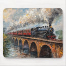 Search for railroad mousepads Train