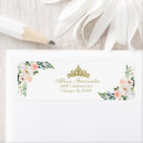 Search for blush pink and gold return address labels Calligraphy