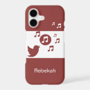 Search for songbirds iphone cases Red