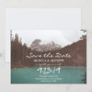 Search for lake save the dates Forest
