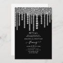 Search for 60th diamond wedding anniversary invitations White
