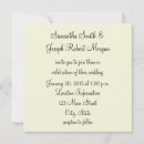 Search for plain square invitations Simple