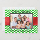 Search for chevron christmas cards Green