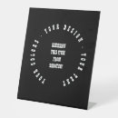 Search for blank wedding signs Black
