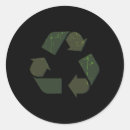 Search for recycle logo stickers Save the planet