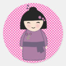 Search for kokeshi doll stickers Kimono