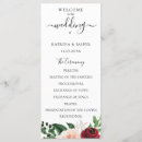 Search for burgundy wedding programs Trendy