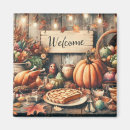 Search for thanksgiving magnets Rustic