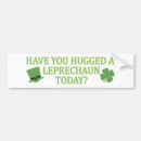 Search for funny irish bumper stickers Shamrock
