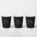 Search for wedding paper cups Modern