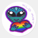 Search for alien stickers Rainbow