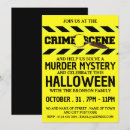 Search for crime party invitations Murder mystery dinner
