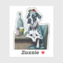 Search for great dane dog stickers Canine