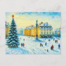 Search for winter painting postcards Festive