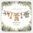 Search for safari baby shower square stickers Birthday