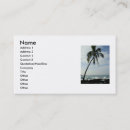 Search for hawaii business cards Palm tree