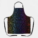 Search for music lover aprons Black