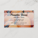 Search for pumpkin patch business cards Farm