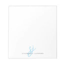 Search for monogram notepads Minimalist
