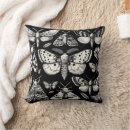 Search for moth cushions Black and white