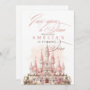 Search for cinderella castle invitations Princess party