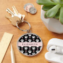Search for heart paw key rings Pattern of paws