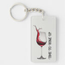 Search for red wine key rings Vintage